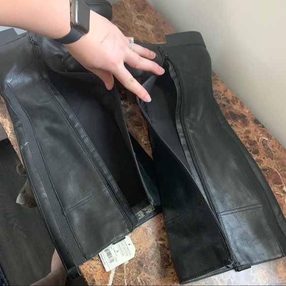 Faded glory black high boots - Picture 9 of 12